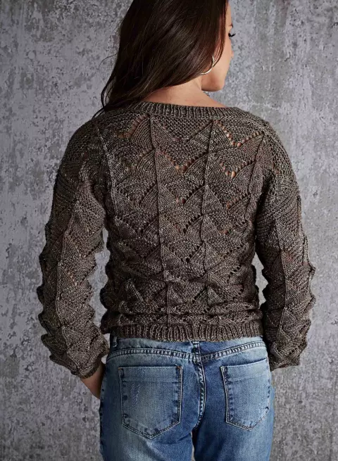 Blusa Com Ponto Ajurado