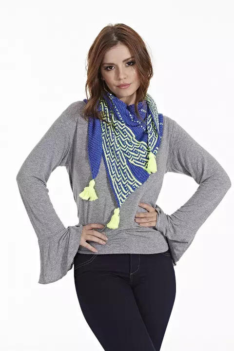 Xale com Tassel