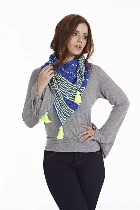 Xale com Tassel