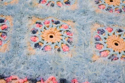 Tapete Decore Luxo Azul Candy