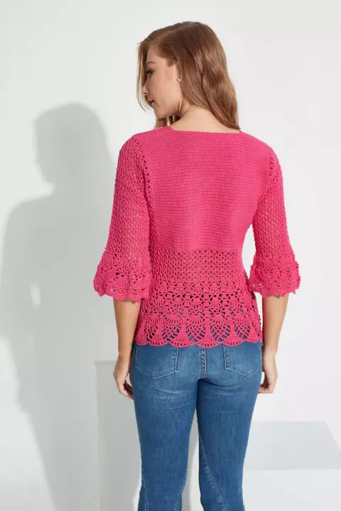 Blusa Charme Rebordada