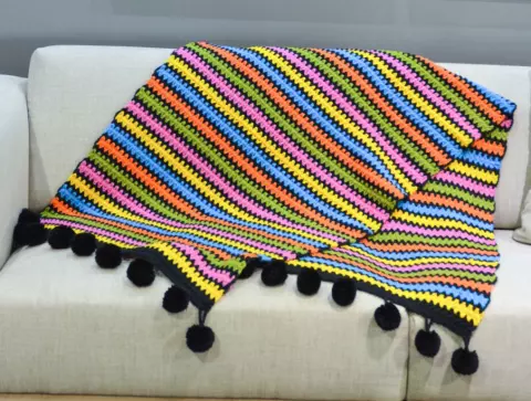 Manta Max com Pompom