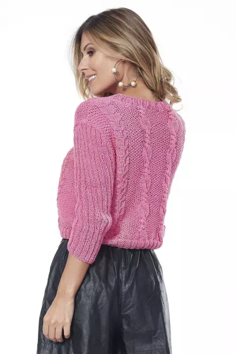 BLUSA ROSA FASHION