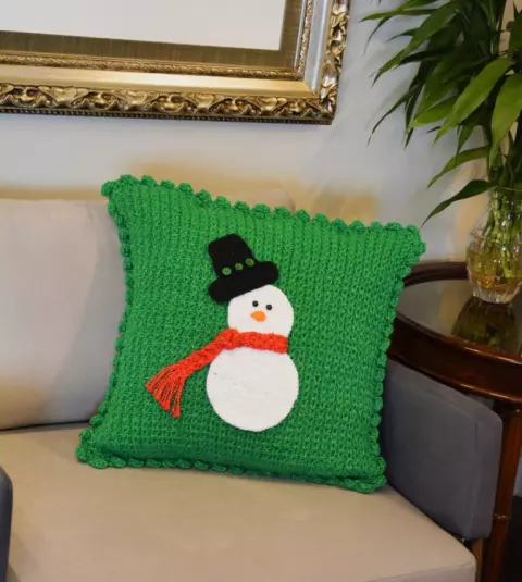 Almofada Boneco de Neve