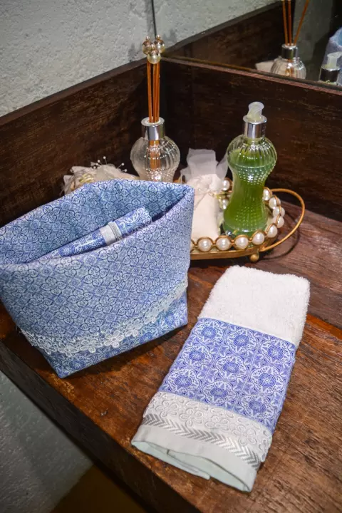 Kit banheiro azulejo