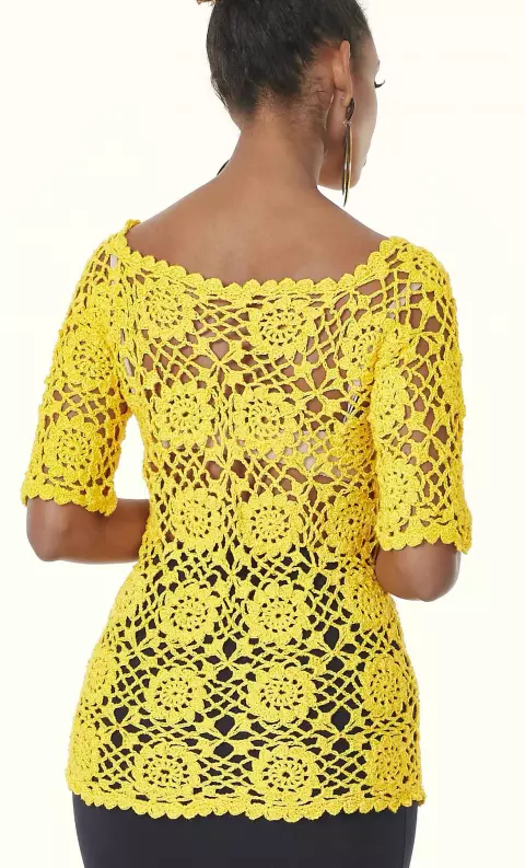Blusa Glamour Amarelo