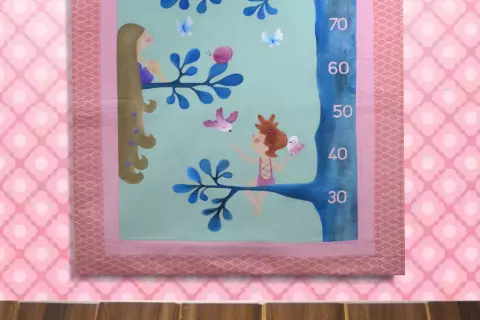 MEDIDOR DE ALTURA INFANTIL MENINAS