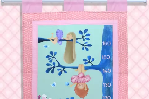 MEDIDOR DE ALTURA INFANTIL MENINAS