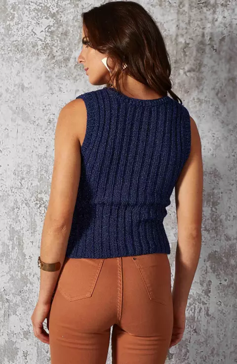 Blusa Precioso Azul Marinho