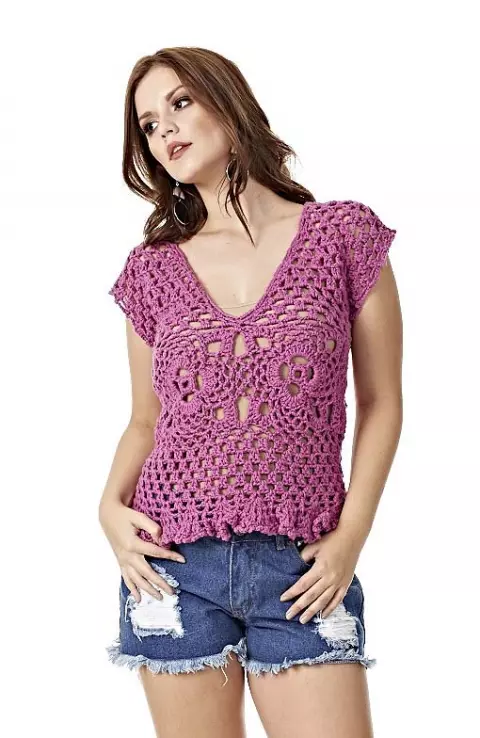 Blusa Max Violeta