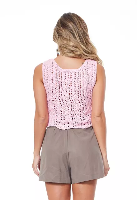 Cropped Rosa Candy
