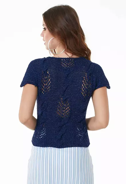 Blusa Fashion Azul