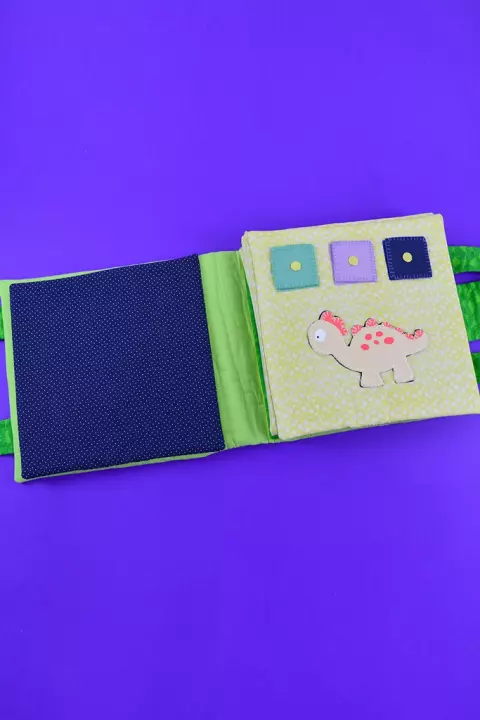 Livro Sensorial Dinos