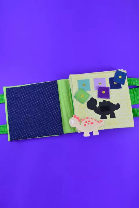 Livro Sensorial Dinos