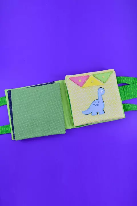 Livro Sensorial Dinos