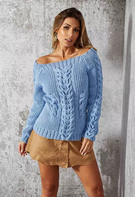 Blusa Céu Azul