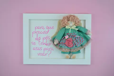 Quadro Anjinha
