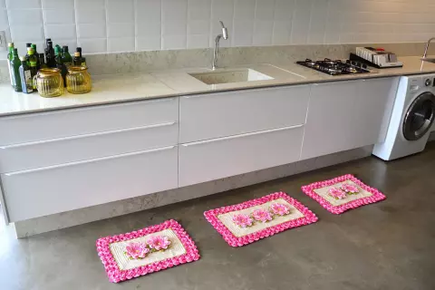 Jogo de Cozinha Flor