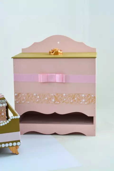 Porta-fraldas Rosa