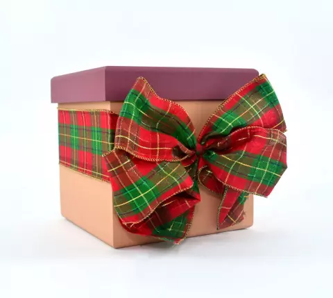 Caixa Natal para panetone / presentes