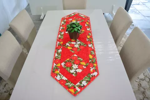 Trilho Natal Flor de Espírito Santo