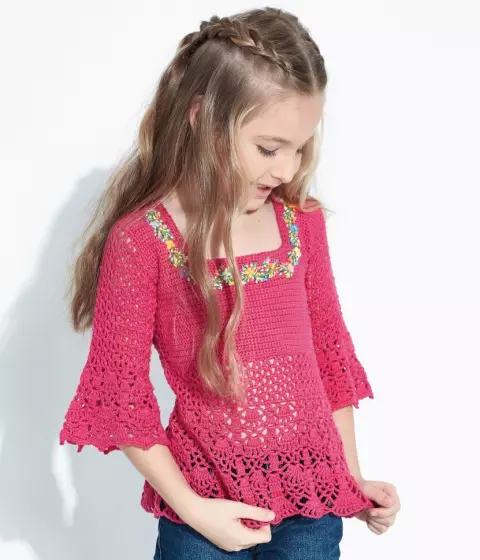 Blusa Tutti-frutti Rebordada