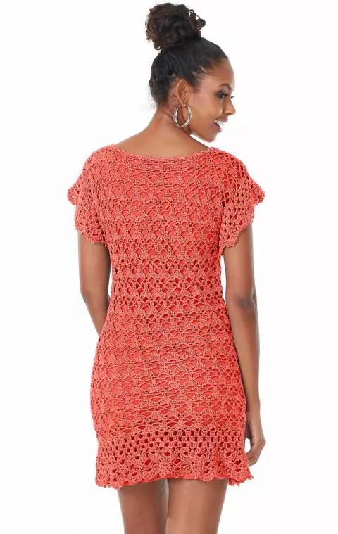 Vestido Coral Vivo