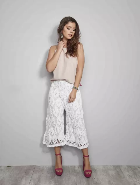 Calça Pantacourt