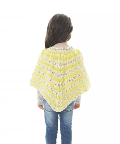 Poncho Amarelo Print Baby