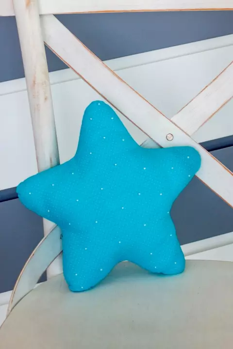 Almofada Estrela Azul