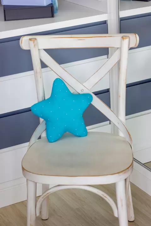 Almofada Estrela Azul