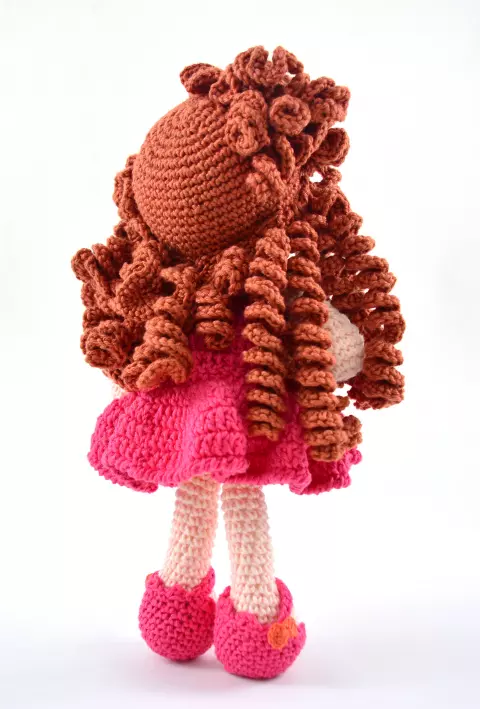 Boneca Vivi de Amigurumi