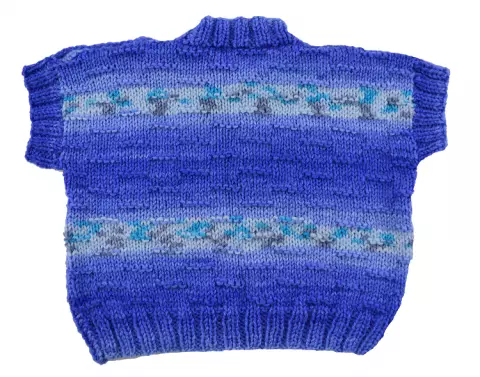 Colete Azul Print Baby