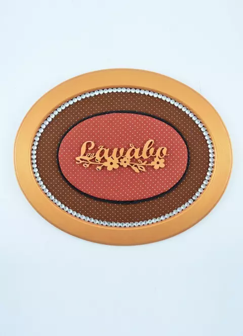 Placa lavabo