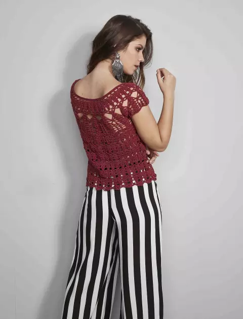 Blusa Marsala