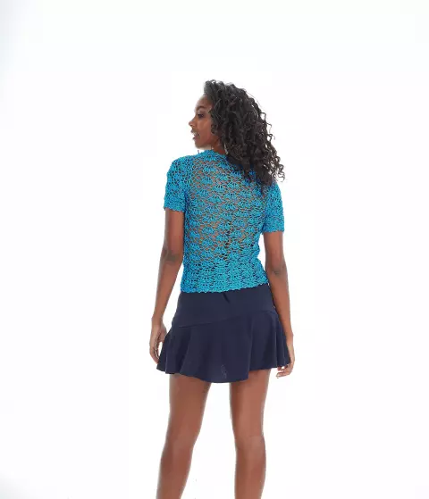 Blusa Turquesa