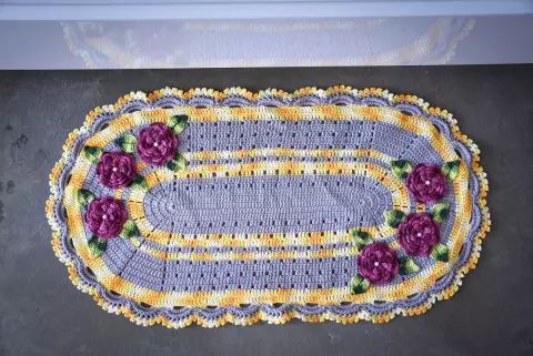 Jogo de Cozinha Flores
