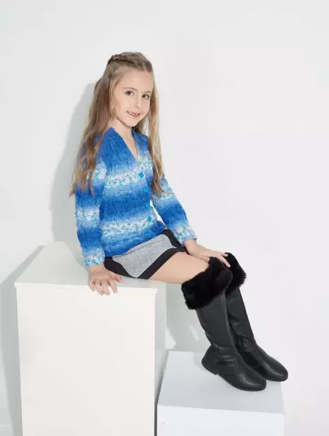 Casaco Infantil Azul