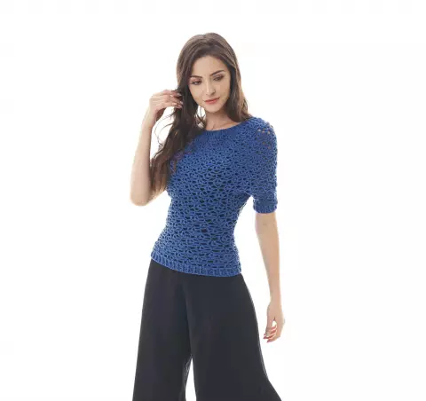 Blusa Azul Bic Freddo
