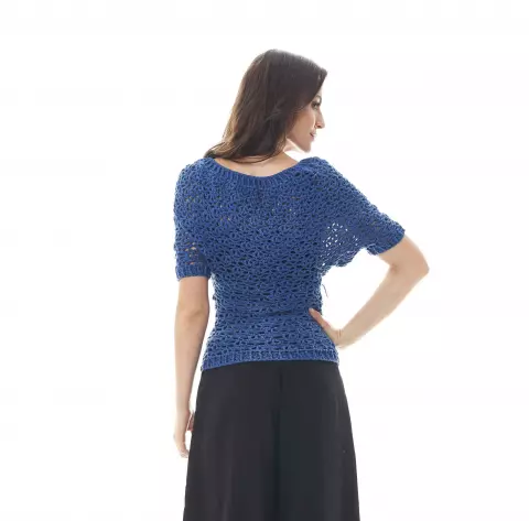 Blusa Azul Bic Freddo