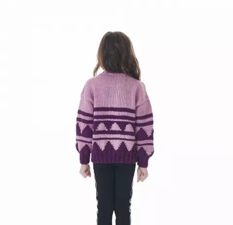 Blusa Infantil Jacquard