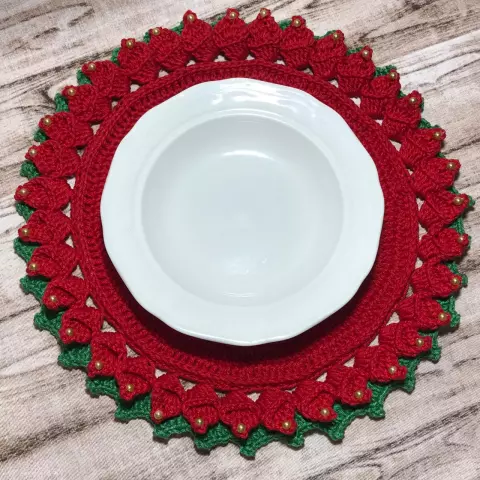 Sousplat Natal