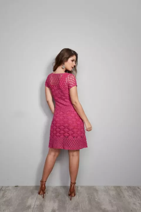 Vestido Rosa-choque