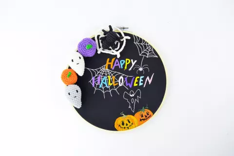 Bastidor Bordado Halloween