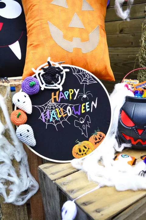 Bastidor Bordado Halloween