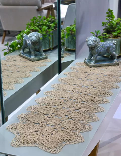 Trilho de Mesa Castanha