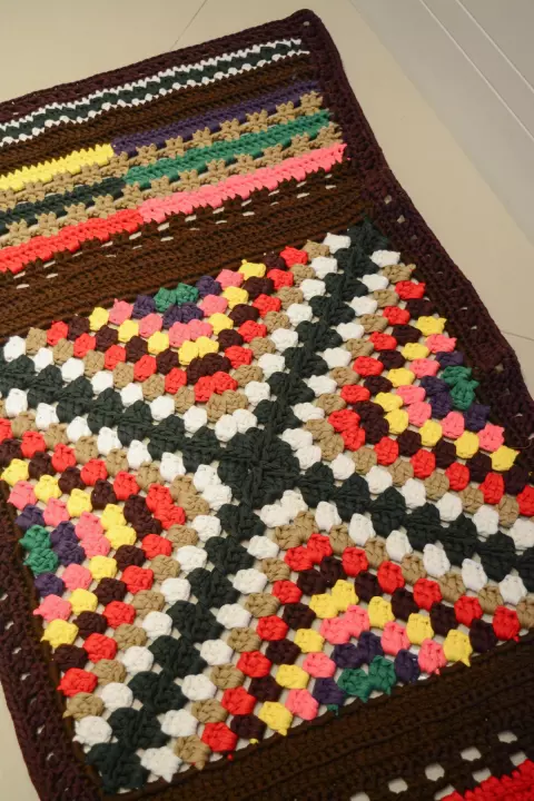 Tapete Trama Multicolorido