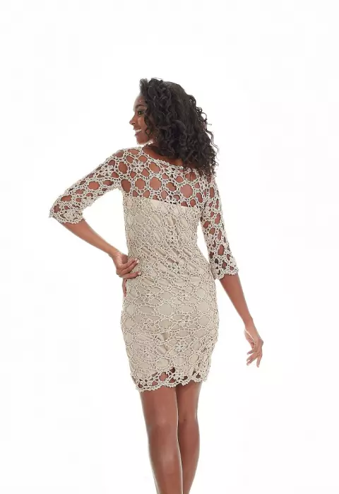 Vestido Bege de Motivos