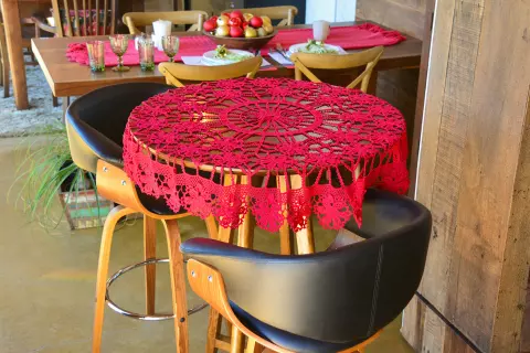 Toalha de Mesa Brilhante
