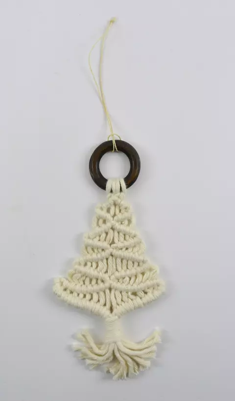 Pinheiro com Argola Macramê